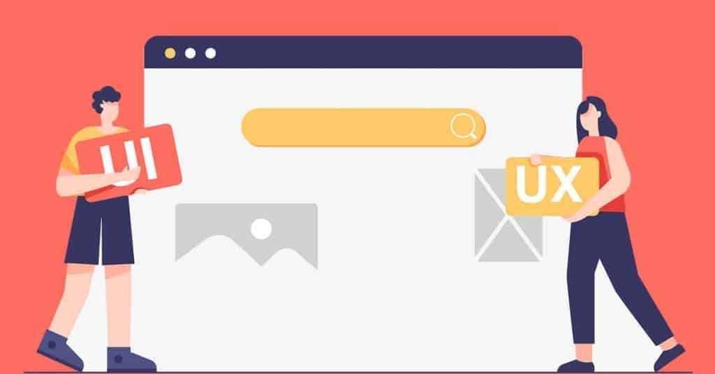 website UI design