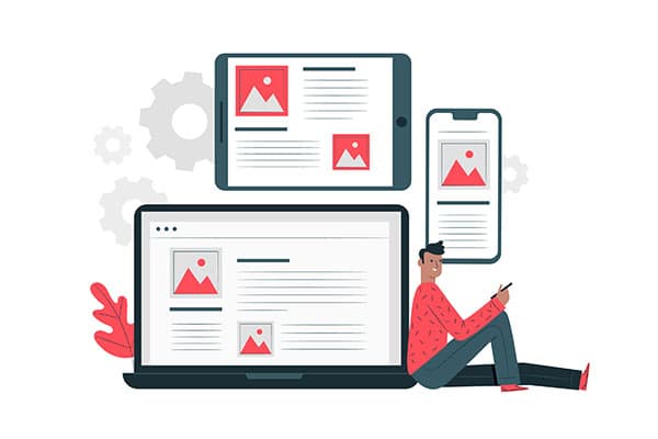 website UI design